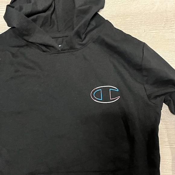 Boys Champion Long Sleeve Hoodie - Picture 3 of 5